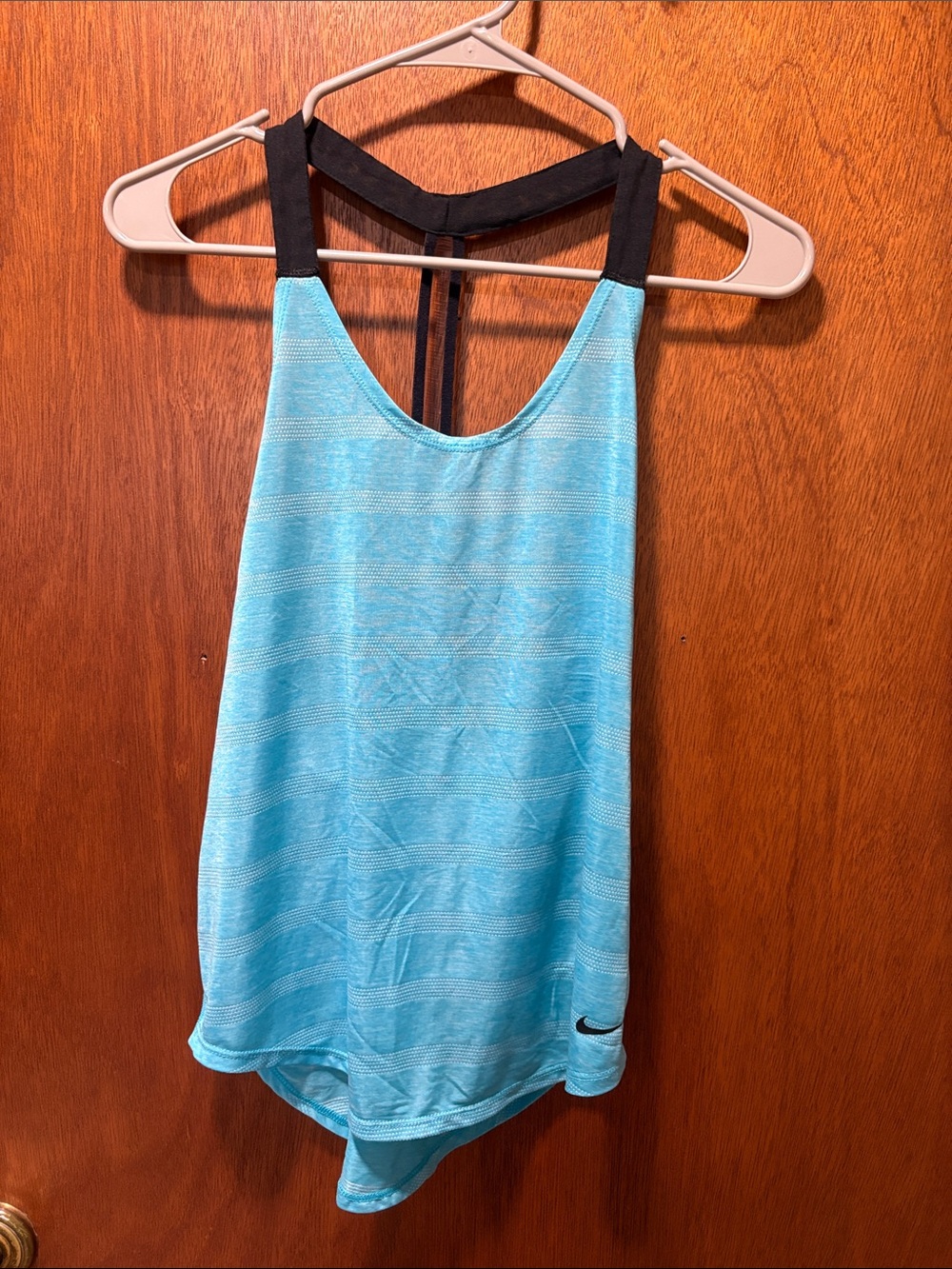 Nike Aqua Performance Tank Top with Black Trim